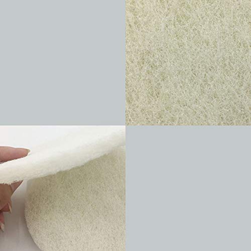 N/E Lot de 3 tampons en Laine pour Machines Polissage de véhicules Outils de lavage de nettoyage Chiffon de polissage Nettoyer le polissage