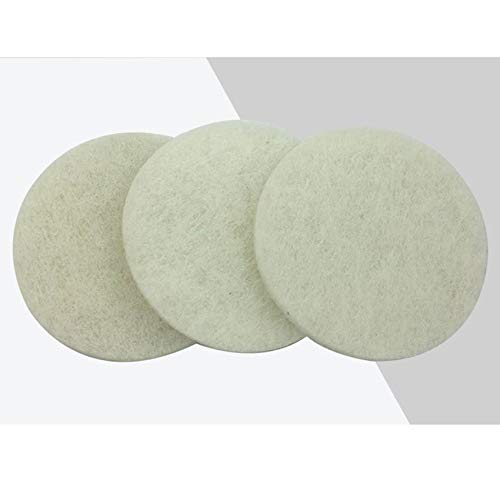 N/E Lot de 3 tampons en Laine pour Machines Polissage de véhicules Outils de lavage de nettoyage Chiffon de polissage Nettoyer le polissage