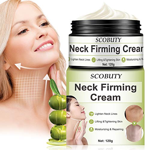Neck Cream,Neck Firming Cream,Crema Para el Cuello,Crema Para Tensar el Cuello,Crema hidratante antiarrugas de cuello para crepes de arrugas de cuello Crepe