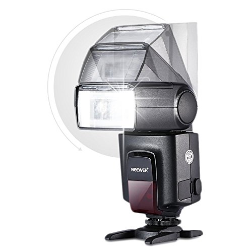 Neewer TT560 Flash Speedlite para Canon Nikon Sony Olympus Panasonic Pentax Fujifilm Sigma Minolta Leica y Otros SLR Digital SLR Digital SLR Cámaras y cámaras Digitales en un Solo Contacto Zapata