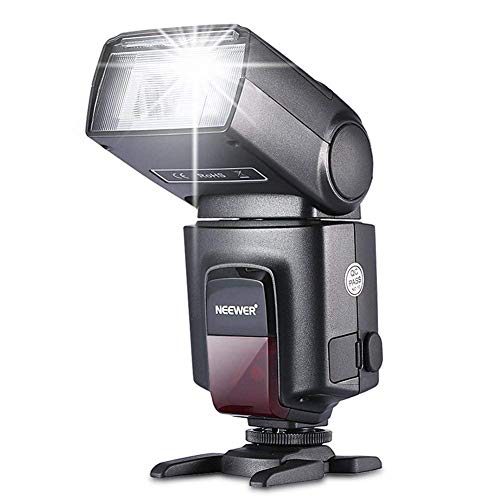 Neewer TT560 Flash Speedlite para Canon Nikon Sony Olympus Panasonic Pentax Fujifilm Sigma Minolta Leica y Otros SLR Digital SLR Digital SLR Cámaras y cámaras Digitales en un Solo Contacto Zapata