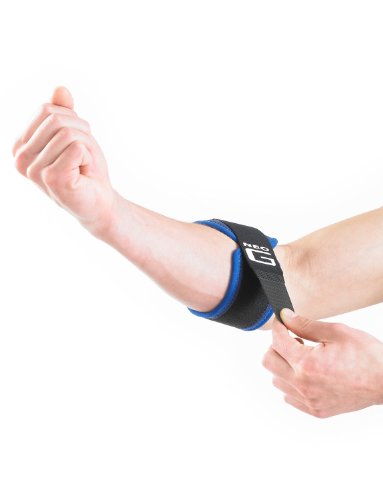 Neo G Correa para epicondilitis/epitrocleítis (codo de tenista/golfista) - Calidad de Grado Médico. Ayuda con esguinces, lesiones por esfuerzo repetitivo, tendinitis. Tamaño Universal - Unisex