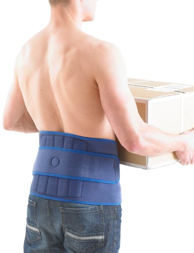Neo G - Faja lumbar, calidad de grado médico, alivia los espasmos musculares, esguinces, distensiones, inestabilidad, ayuda a la espalda lesionada, artrítica, rehabilitación, tamaño Universal, Unisex