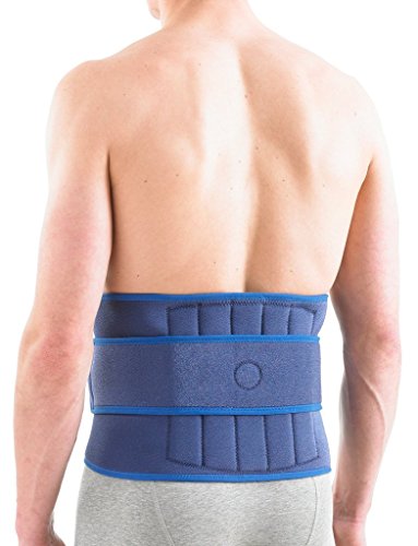 Neo G - Faja lumbar, calidad de grado médico, alivia los espasmos musculares, esguinces, distensiones, inestabilidad, ayuda a la espalda lesionada, artrítica, rehabilitación, tamaño Universal, Unisex