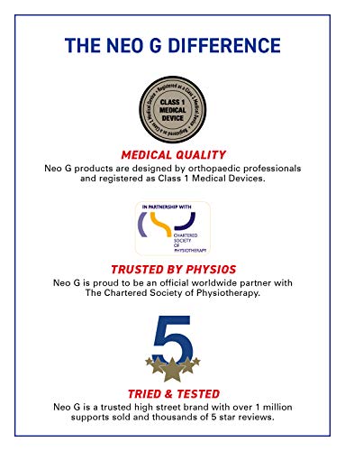 Neo G Órtesis para hernia abdominal superior - Talla XL - Calidad de Grado Médico. Órtesis transpirable y ligera. Ayuda con hernias abdominales, la tensión y presión en la zona lumbar - Unisex