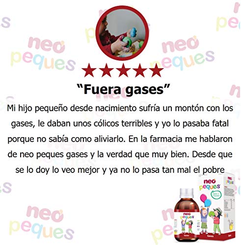 Neo Peques | Jarabe Infantil para Niños Gases | 150 ml
