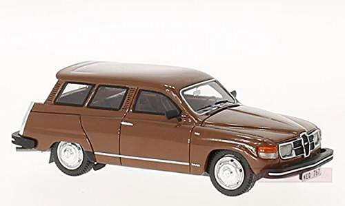 NEO+ Scale Models NEO43767 SAAB 95 GL 1979 Brown 1:43 MODELLINO Die Cast Model Compatible con