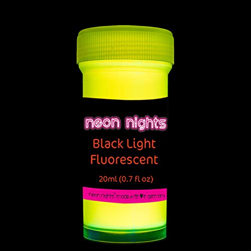 neon nights 8 x Pintura Luz Negra Pintura UV Neón Flourescente