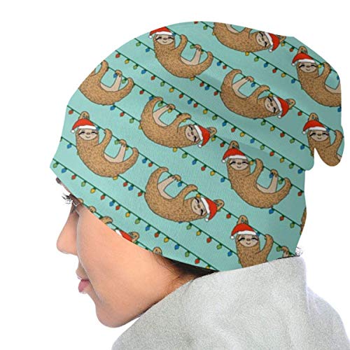 Neoqwez Gorro de algodón Unisex para bebé Lindo / niña Gorro de Punto Suave Pereza de Navidad