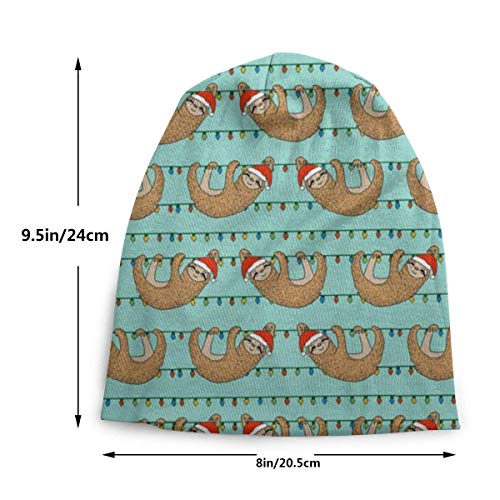 Neoqwez Gorro de algodón Unisex para bebé Lindo / niña Gorro de Punto Suave Pereza de Navidad