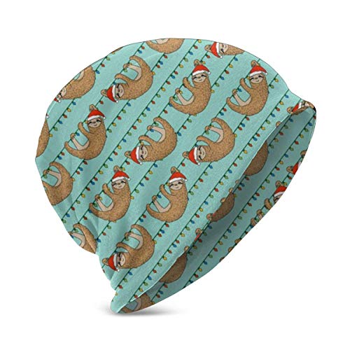 Neoqwez Gorro de algodón Unisex para bebé Lindo / niña Gorro de Punto Suave Pereza de Navidad