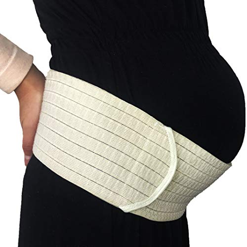 NEOtech Care - Accesorio 3 en 1, Faja de Maternidad, Faja posparto y cinturón pélvico - Material Transpirable - Beige - M