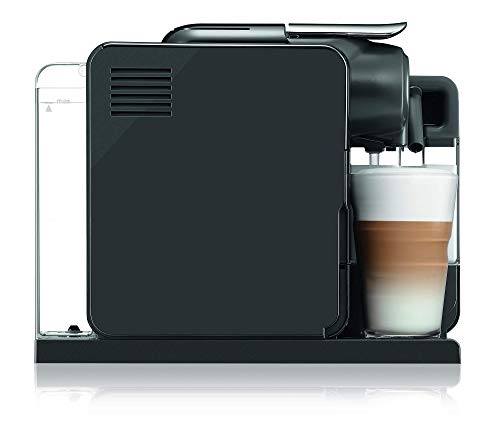Nespresso De'Longhi Lattisima Touch Animation EN560.B - Cafetera monodosis de cápsulas Nespresso con depósito de leche, 6 recetas seleccionables, 19 bares, apagado automático, color negro