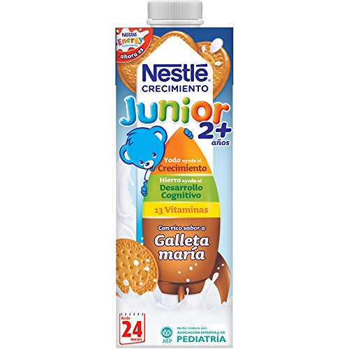 NESTLÉ JUNIOR Crecimiento 2+ Galleta María a partir de 2 años 1L