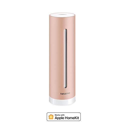 Netatmo Control de calidad de ambiente de tu hogar, aire interior, temperatura, humedad, sonido y CO2, NHC-EC