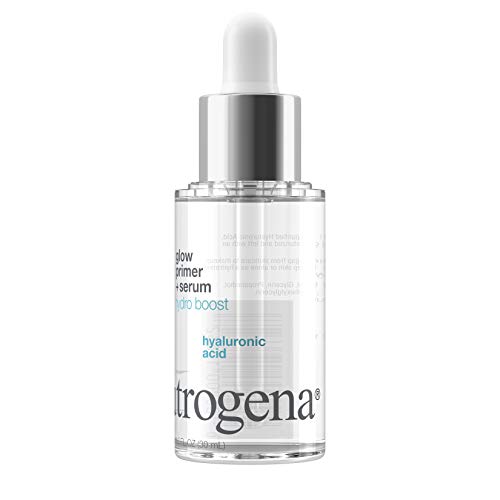 Neutrogena Hydro Boost Glow Booster Primer & Serum, Hydrating & Moisturizing Face Serum-to-Primer Hybrid, Infused with Purified Hyaluronic Acid & Designed to Instantly Hydrate, 1.0 fl. oz