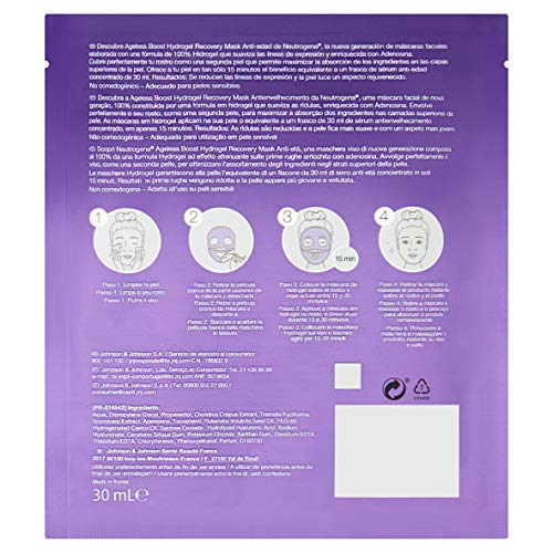 Neutrogena Hydrogel Mascarilla Anti-Edad (3 Recipientes De 30 ml.)