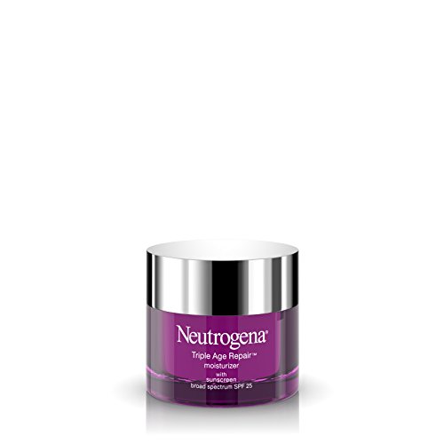Neutrogena Spf 25 Crema hidratante de día para reparación de edad triple, 1.7 oz