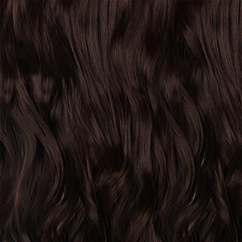 Neverland Beauty 22" (55 cm) extensiones de cabello cabeza completa clip en extensiones de pelo 7 piezas Ondulado with 16 clips #33