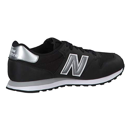 New Balance 500 Core, Zapatillas para Hombre, Negro Black Silver Black Silver, 44 EU
