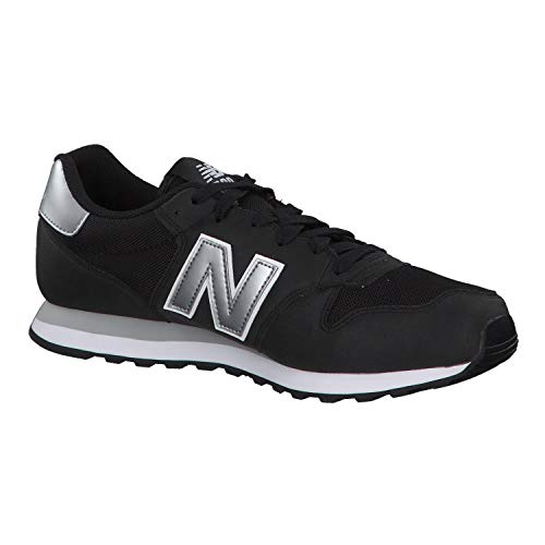 New Balance 500 Core, Zapatillas para Hombre, Negro Black Silver Black Silver, 44 EU