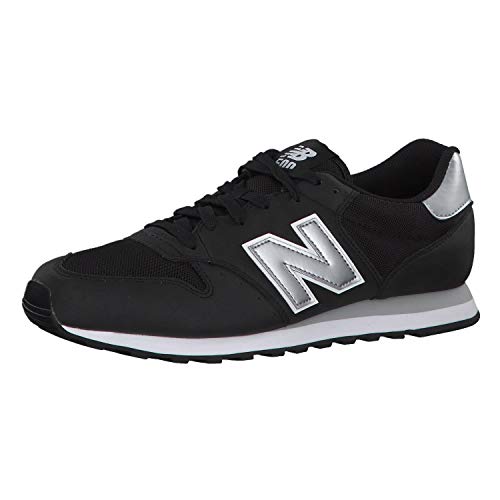 New Balance 500 Core, Zapatillas para Hombre, Negro Black Silver Black Silver, 44 EU