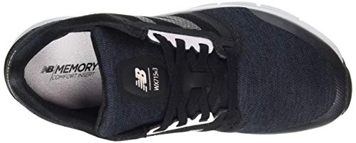 New Balance 715v3, Zapatillas Deportivas para Interior para Mujer, Negro (Black/Pink), 36.5 EU