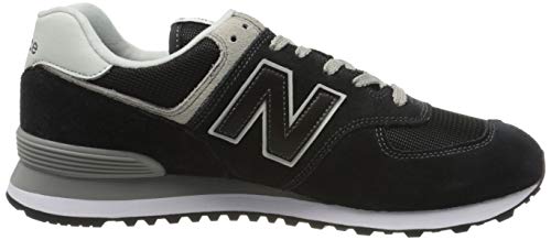 New Balance Hombre 574v2-core Trainers Zapatillas, Negro (Black), 44.5 EU