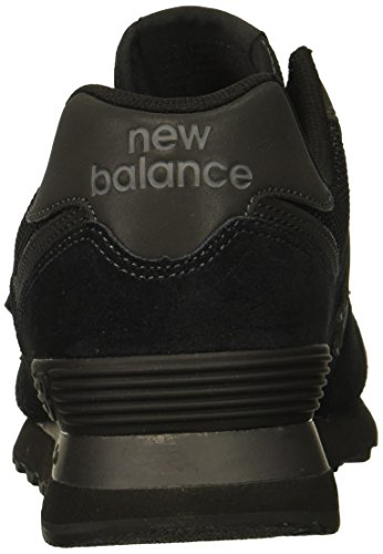 New Balance Hombre 574v2-core Trainers Zapatillas, Negro (Triple Black), 42.5 EU