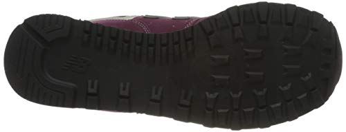 New Balance Hombre 574v2-core Trainers Zapatillas, Rojo (Burgundy), 42.5 EU