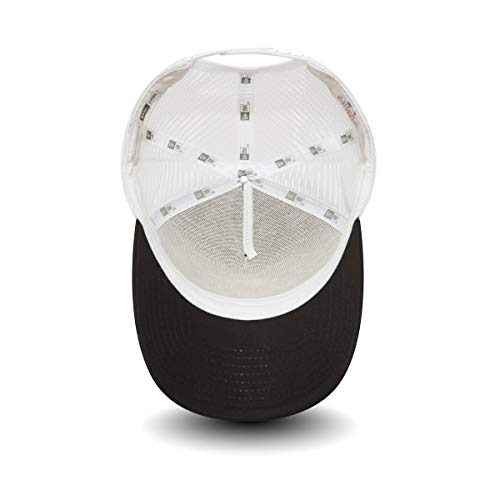 New Era ERA Clean Trucker 2 Gorra, Unisex Adulto, Negro/Blanco, Talla Única