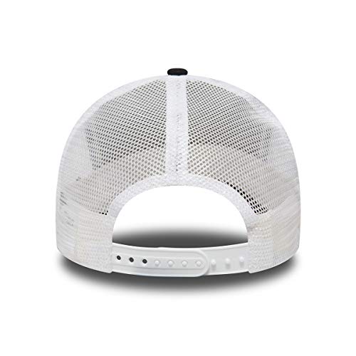 New Era ERA Clean Trucker 2 Gorra, Unisex Adulto, Negro/Blanco, Talla Única