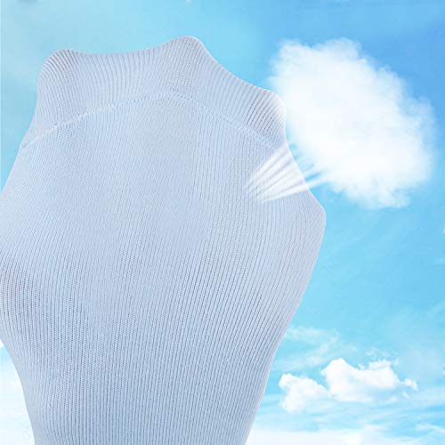 Newdora Calcetines Mujer, 8 Pares Calcetines Tobilleros Mujer Cortos e Invisibles, Antideslizante Algodón Calcetines transpirables e deportivos