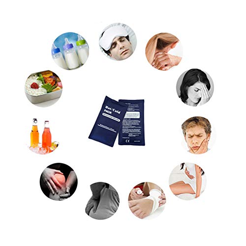 NEWMAN771Her Bolsa de Fisioterapia Caliente y fría Paquete de Hielo de compresión Caliente para Adultos Paquete de Gel de Hielo Caliente de microondas Reutilizable