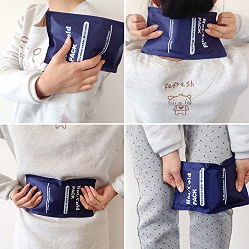 NEWMAN771Her Bolsa de Fisioterapia Caliente y fría Paquete de Hielo de compresión Caliente para Adultos Paquete de Gel de Hielo Caliente de microondas Reutilizable