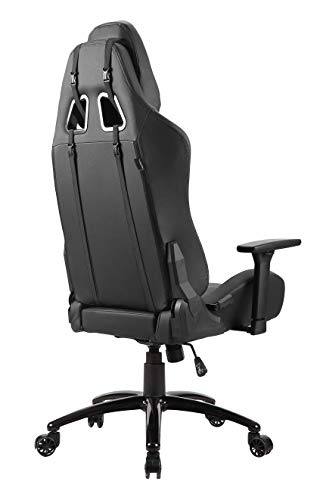 Newskill Takamikura - Silla gaming profesional (inclinación y altura regulable, reposabrazos ajustables, reclinable 180º), Color Negra