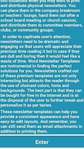 Newsletter Office Templates