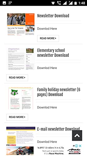 Newsletter Office Templates