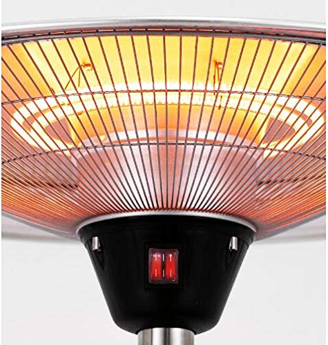 NFJ Radiador,Termoventilador Portátil,Tower Calefactor Infrarrojo para Exteriores,Calefactor De Exterior Eléctrico con 3 Ajustes De Calor, Montaje En Pared O sobre Soporte hasta,C