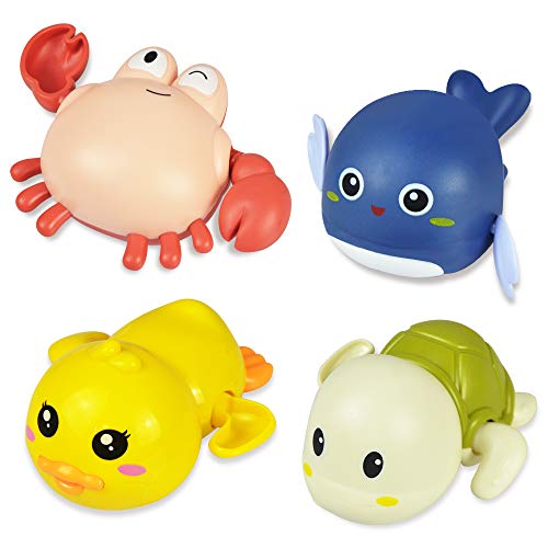 Nice2you Juguetes baño Bebe, Juguetes para Piscina Pre Aprendizaje Educativo Juguetes Flotantes de Agua Regalo para Bebé