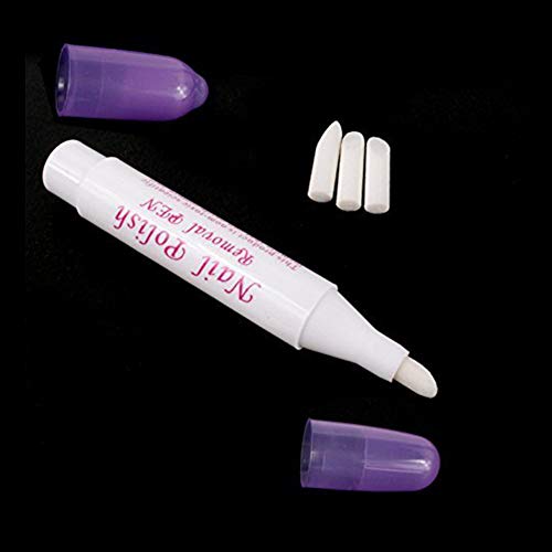NiceButy 1 Pack Nail Art Pen Corrector Gel UV Esmalte de uñas pluma del removedor - Color aleatorio maquillaje Útil Herramientas