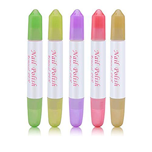 NiceButy 1 Pack Nail Art Pen Corrector Gel UV Esmalte de uñas pluma del removedor - Color aleatorio maquillaje Útil Herramientas