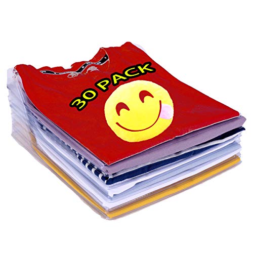 Nifogo separador camisetas armario,organizador de camisetas,organizador de armario camisetas,Antihumedad y Antiarrugas,Tamaño Normal, para Cajones, armarios, maletas(30 pack)