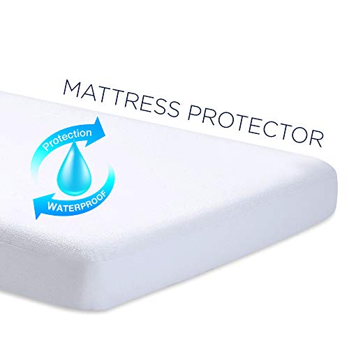 Niimo Sabanas para Next to me set 3 piezas100% algodón +1 Protector Colchon Impermeable para cuna de colecho Lullago Kinderkraft UNO Cullami Cam Jane Babyside dimensiones 50x83 (Plumas)