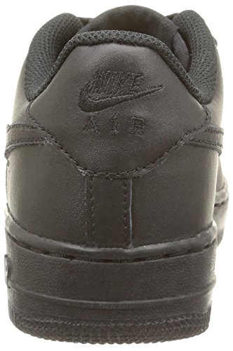 Nike Air Force 1 Gs, Zapatillas Unisex Niños, Negro (Black / Black), 38.5 EU
