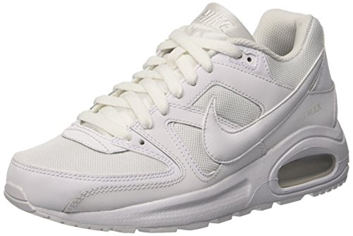 Nike Air MAX Command Flex (GS), Zapatillas para Niños, Blanco (White/White-White 101), 36 EU