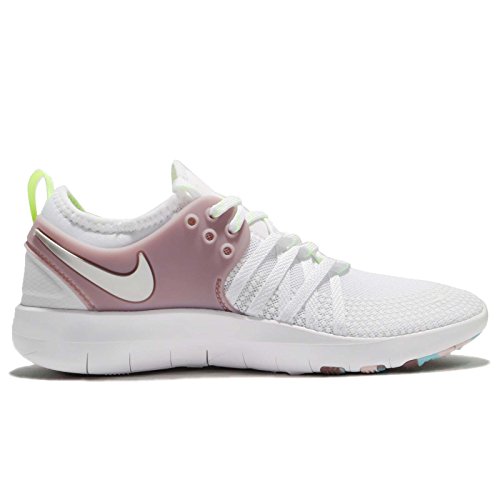 Nike Damen Trainingsschuh Free Trainer 7, Zapatillas de Deporte para Mujer, Blanco (White/Metallic Silve 102), 43 EU