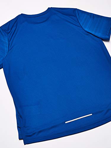 NIKE DF Miler Flash NV - Camiseta de Manga Corta para Hombre, Hombre, Camiseta, BV5397, Azul, Extra-Large