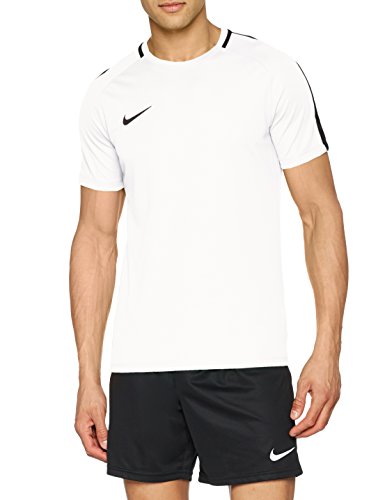 Nike Dry Academy 18 Football Top, Camiseta Hombre, Blanco (White/Black), L