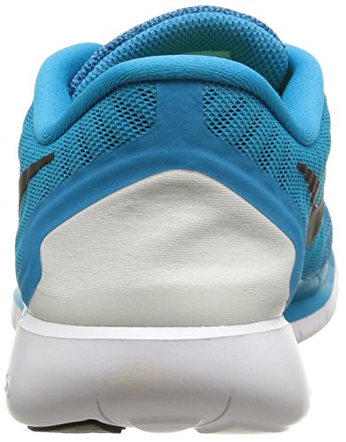 Nike Free 5.0, Zapatillas de Running para Mujer, Turquesa (Blue Lagoon/Black/Voltage Green/CP), 38 EU